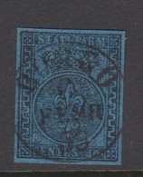 Italy- State Modena 1855 40c Azur,used, - Modène