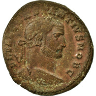 Monnaie, Constance I, Follis, 298-299, Trèves, TTB, Bronze, RIC:328 - La Tétrarchie (284 à 307)