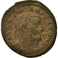 Monnaie, Maximien Hercule, Follis, 302-303, Trèves, TTB, Bronze, RIC:508b - La Tétrarchie (284 à 307)