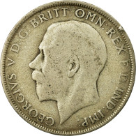 Monnaie, Grande-Bretagne, George V, Florin, Two Shillings, 1922, TB, Argent - J. 1 Florin / 2 Shillings