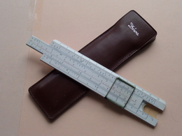 The " DIWA " SLIDE RULE ( Diwa ) ( Total Weight +/- 40 Gram ) ! - Altri & Non Classificati