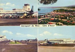 06 - Nice - Aéroport De Nice, Cote D'azur - Transport Aérien - Aéroport