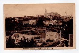 - CPA LORMES (58) - L'Eglise, Vue Prise Des Moulins - Photo COMBIER - - Lormes