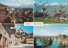 Carte 1970 THUN / THOUNE / MULTIVUES - Thoune / Thun