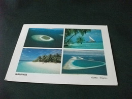 STORIA POSTALE  FRANCOBOLLO ATLETICA MALDIVES MALE ATOLL MICHAEL   FRIEDEL - Maldivas