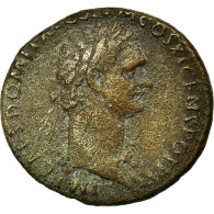 Monnaie, Domitien, As, Rome, B+, Cuivre, RIC:388 - The Flavians (69 AD Tot 96 AD)