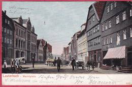 RARE CPA  ALLEMAGNE LAUTERBACH Marktplatz ( Place Du Marché 1905 - Lauterbach