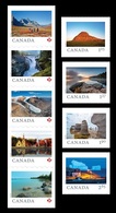 Canada 2019 Mih. 3693C/701C From Far And Wide (II). Landscapes (self-adhesive) MNH ** - Nuevos