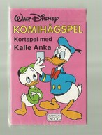 1 X  Zweeds Kaartspel   = "WALT DISNEY " KOMIHAGSPEL -Kortspel Med KALLE  ANKA   "- - Altri & Non Classificati