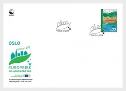 Noorwegen / Norway - Postfris / MNH - FDC Oslo, Green Capital 2019 - Nuevos