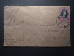 MALAYA COVER To SINGAPORE - Perak