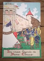 CPA /   Carte Postale Ancienne / Barré Dayez / Ill Marcel JEANJEAN / La Dame DE CARCAS / Carcassonne - Elliot