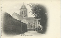 Etaples -  L'Eglise ( Carte Précurseur ) - Etaples