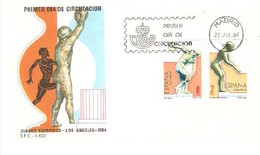 España - JJ.O. Los Angeles 1984 - FDC - Nuevo - Summer 1984: Los Angeles