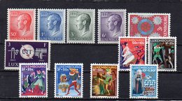 LUXEMBOURG 1965 ** MANQUE YV 670-1 - Años Completos