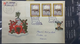 1985 MILITARY FORCE DAY COMMEMORATIVE SPECIAL COVER AND CANCELLATION - FANTASTIC COVER. - Cartas & Documentos