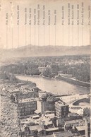 2354 "TORINO - PANORAMA -VEDUTA DEL CASTELLO DEL VALENTINO-TUTTI I NOMI DEI MONTI SULLO SFONDO " CART. POST. ORIG. SPED. - Multi-vues, Vues Panoramiques