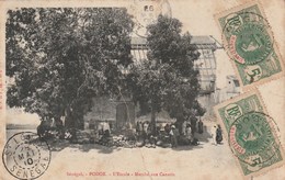 CP BOGHE 1908 Podor L'Escale Marché Aux Canaris - Briefe U. Dokumente