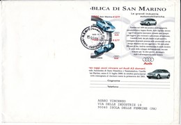 STORIA POSTALE 1999 SAN MARINO - Briefe U. Dokumente