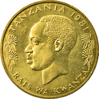 Monnaie, Tanzania, 20 Senti, 1981, TTB, Nickel-brass, KM:2 - Tanzanie