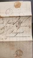 O) 1826 BRAZIL, PREPHILATELY-PERNAMBUCO -TO LIVERPOOL WITH HAND STRUCK MARGATE SHIP LREIN BLACK ON FACE ROBERTSON S4-RAT - Vorphilatelie