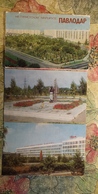 KAZAKHSTAN. PAVLODAR.  6 Postcards Lot. . 1970s - Rare! - Kazachstan