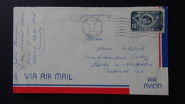 Canada - 1957 - Mi:CA 319, Sn:CA 372, Yt:CA 299 On Envelope - Look Scan - Briefe U. Dokumente