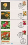 BRD FDC 1982 Nr.1150-1153 Wohlfahrt Gartenrosen (d 3138 ) - 1981-1990