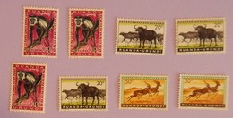 RUANDA URUNDI  ANNEE 1959  YT 206/208   2 NEUFS ** +6 NEUFS* - Unused Stamps