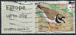 Royaume Uni 2011 Vignette Bird Oiseau Ringed Plover Pluvier Annelé SU - Post & Go Stamps