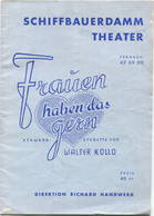 Berlin - Schiffbauerdamm Theater - Operette Von Walter Kollo 1940 - 20 Seiten Mit 13 Abbildungen Der Schauspieler - Théâtre & Scripts