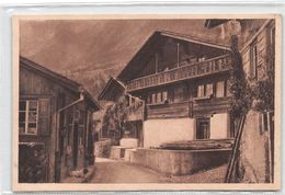 Schweizer Bauernhäuser Häusergruppe In Brienz 1788 - Brienz