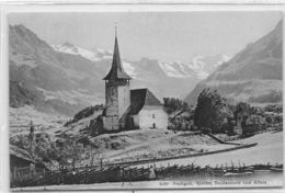 Frutigen Kirche Doldenhorn Und Alfels - Frutigen