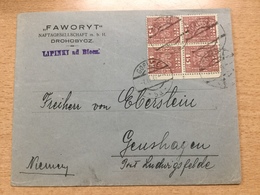 FL3535 Polen 1934 Brief Von Drohobycz Nach Genshagen Post Ludwigsfelde - Cartas