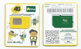 MADAGASCAR MADAGASKAR  Carte SIM NEUVE 4G  /  MALAGASY NEW SIM Card TELMA MADAGASCAR - Madagascar