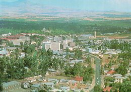 Delcampe - ETHIOPIA AERIAL OF ADDIS ABABA CARTE PHOTO - Äthiopien