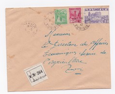 ENVELOPPE RECOMMANDEE DE MATEUR POUR TUNIS DU 04/03/1942 - Cartas & Documentos