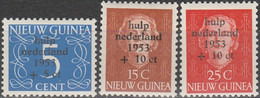 NETHERLANDS NEW GUINEA..1953..Michel # 22-24...MLH...MiCV - 45 Euro. - Niederländisch-Neuguinea