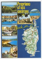{76301} 20 2A Corse Du Sud , Propriano Et Ses Environs , Carte Et Multivues ; Sartène - Cartes Géographiques