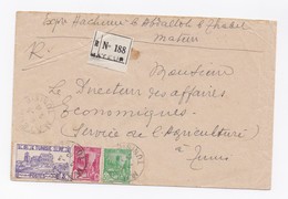 ENVELOPPE RECOMMANDEE DE MATEUR POUR TUNIS DU 02/03/1942 - Briefe U. Dokumente