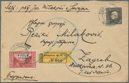 Bosnien Und Herzegowina (Österreich 1879/1918): 1914. Registered Cover Written By An Army Doctor Sta - Bosnie-Herzegovine