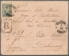 Bulgarien: 1898. Registered Envelope (small Unremarkable Vertical Crease In The Middle) Addressed To - Neufs