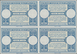 Bulgarien - Ganzsachen: 1941. International Reply Coupon 14 Lewa (London Type) In An Unused Block Of - Ansichtskarten