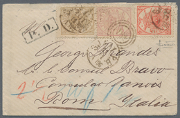 Dänemark: 1870, 11. November, Single Rate Letter From The Zealand Post Handling Bureau To Rome, Prep - Used Stamps