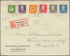 Dänemark: 1935, Hans Christian Andersen, Complete Set On Registered F.d.c. "KOBENHAVN 1.10.35" To Be - Gebraucht