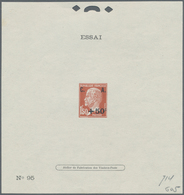 Frankreich: 1927, Public Debt Redemption Fund 1.50 Fr+50 C, Essay No. 95 As Official Colour Sample C - Lettres & Documents