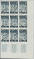 Frankreich: 1964, 20th Anniversary Of Liberation Complete Set Of Five In IMPERFORATE Blocks Of Nine - Covers & Documents