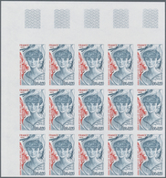 Frankreich: 1976, Prominent Persons Complete Set Of Three 1.00+0.20fr. Pierre Daumesnil, Eugene From - Covers & Documents