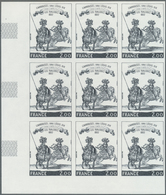 Frankreich: 1978, Modern Drawing 2.00fr. ‚Carrousel Sous Louis XIV Les Tuileries 1662‘ IMPERFORATE B - Lettres & Documents