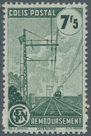 Frankreich - Postpaketmarken: 1944, Electricity Supply 7,50 Fr Without Watermark, Mint (Yv. 219 B, € - Sonstige & Ohne Zuordnung